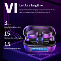 Three-way Calling Led Sport Waterproof Blootooths 5.0 Boat Bluetooths Earphone  Tws True Wireless Earbuds